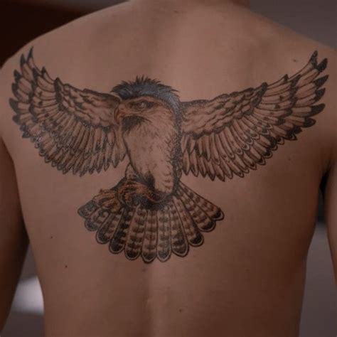 hawk Tatto Back, Promise Tattoo, Hawk Tattoo, Karate Kid Cobra Kai ...