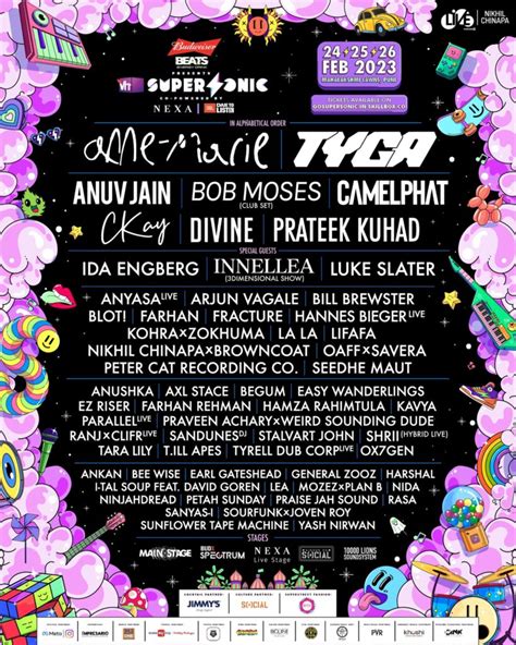 Vh1 Supersonic Unveils The Full Lineup For 2023 Edition EDMLI