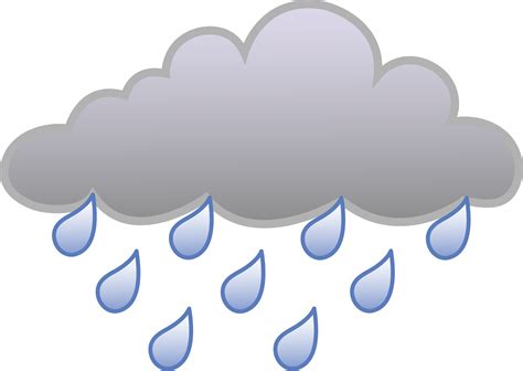 Rain Cloud Clip Art | Collection Image