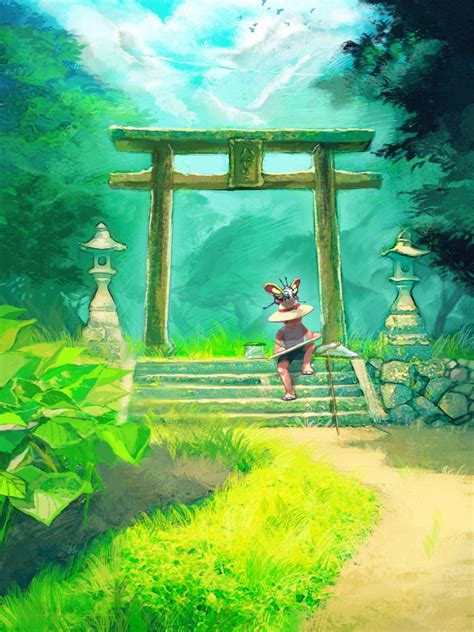 Pokemon Landscape Art