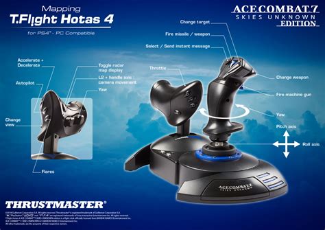 Thrustmaster T-flight Hotas 4 Joystick For Pc And PS4 - town-green.com