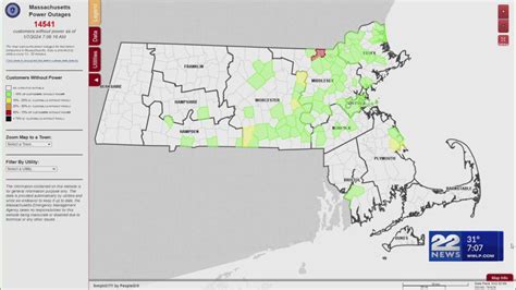 Multiple power outages reported across western Massachusetts