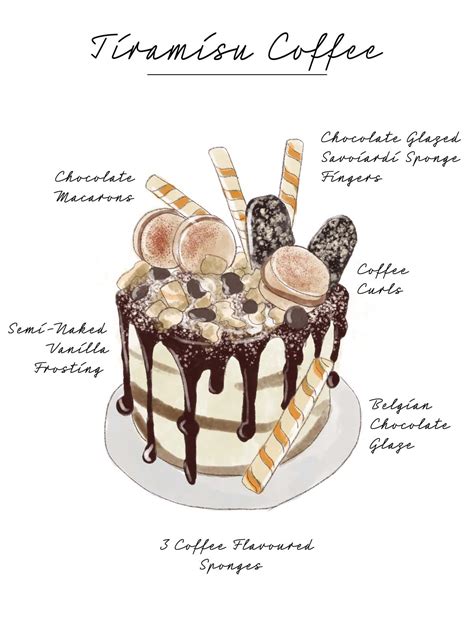 Tiramisu Coffee Cake | Free Delivery in London, Berkshire and Surrey ...