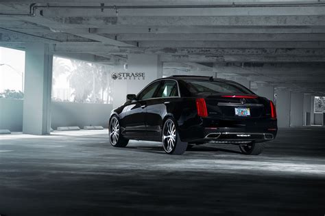 Elegant Black Cadillac CTS Gets Distinguished with Chrome Mesh Grille ...