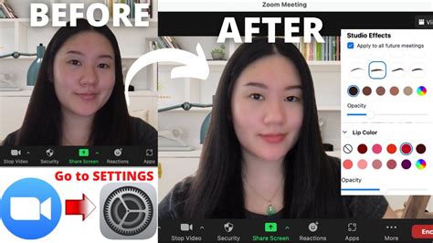 HOW TO: ZOOM FILTERS + MAKEUP (Lipstick, Add a Beard, etc)| Look better ...