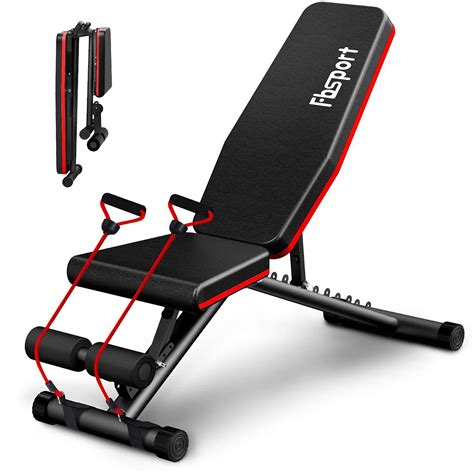 Buy FBSPORT Adjustable Weight Bench, Strength Training Workout Bench ...