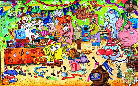 SpongeBob's House Party (20th anniversary edition) by wilduda on DeviantArt