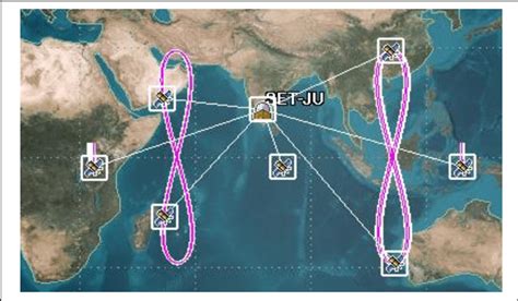 Tracking of IRNSS satellites with respect to IRNSS receiver. | Download ...