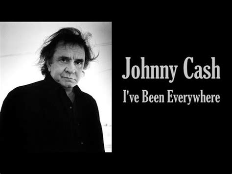 Johnny Cash "I've Been Everywhere" - YouTube