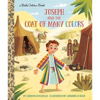 Joseph And The Coat Of Many Colors - (little Golden Book) By Christin ...