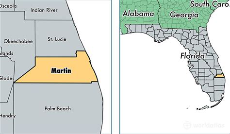 Martin County, Florida / Map of Martin County, FL / Where is Martin County?