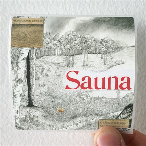 Mount Eerie Sauna Album Cover Sticker