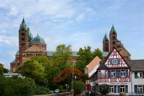 In the Streets of Speyer, Germany Editorial Stock Photo - Image of ...