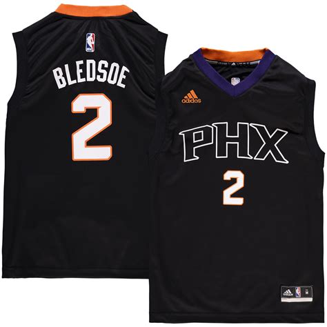 adidas Eric Bledsoe Phoenix Suns Youth Black Replica Jersey