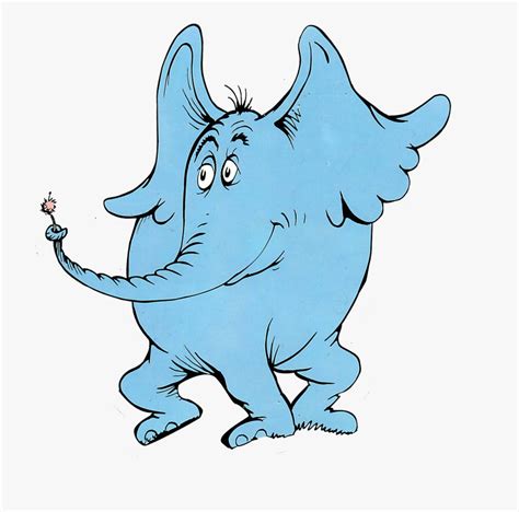 Horton The Elephant Clipart - Dr Seuss Characters , Free Transparent ...