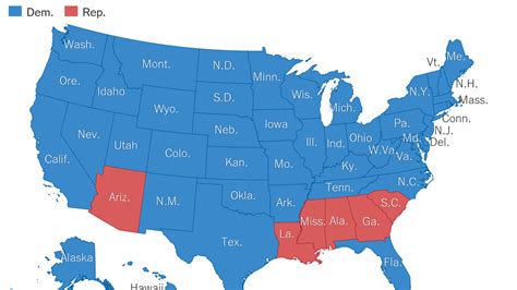 50 Years of Electoral College Maps: How the U.S. Turned Red and Blue ...