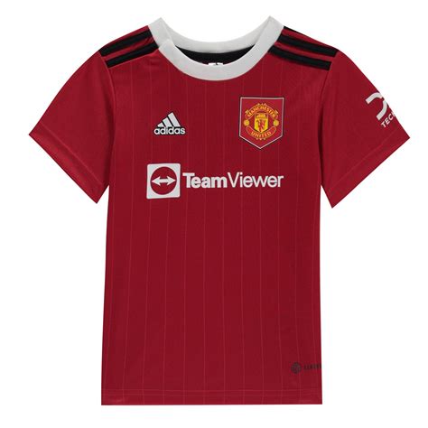 adidas | Manchester United Home Baby Kit 2022 2023 | Red | adidas ...