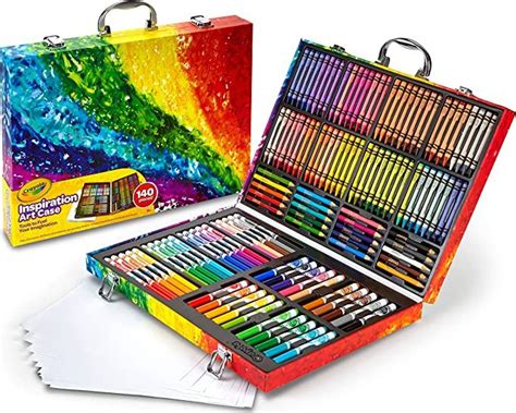 Crayola Inspiration Art Case (140 Pieces) with Crayons, Art Tools ...