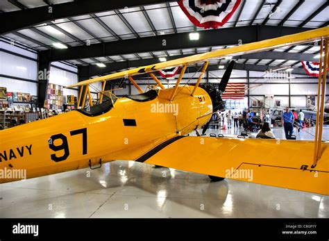 Navy N3N Warhawk formateur à l'Air Museum, Nampa, Idaho (le dernier d ...