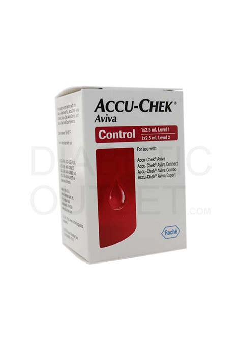 Accu-Chek Aviva Control Solution 2 1/2mL High&Low - Diabetic Outlet