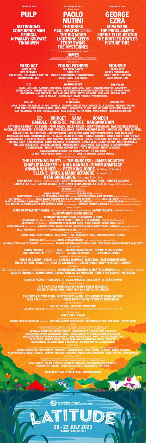 Latitude Festival | Line Up