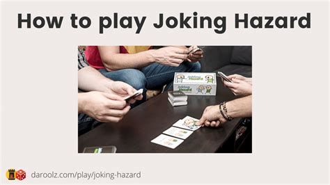 Easy reference Joking Hazard game rules to get started quick