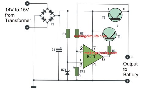 12 Battery Charger Circuit Diagram