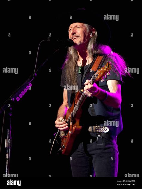 Patrick Simmons from the Doobie Brothers performing live during the ...