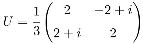 What Is Unitary Matrix