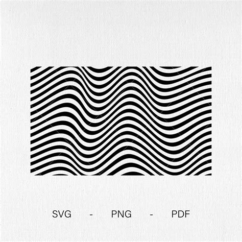 Wavy Line Svg, Png, Pdf - Etsy