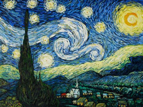 Vincent van Gogh’s "Starry Night" Most Popular Oil Painting in 2011