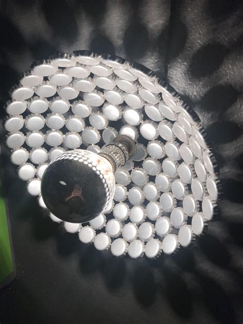 This lampshade made of bottle caps : r/mildlyinteresting