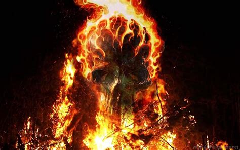 🔥 Download Fire Skulls Live Wallpaper Android Apps On Google Play by ...