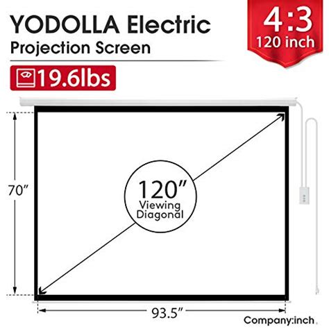 Projector Screen Dimensions Revealed: Choosing Between 90, 100, 110 ...