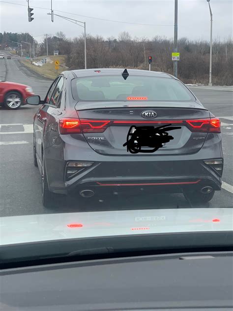 Forte GT I saw today, very nice looking! : r/kia