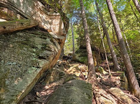 Hiking the Indian Staircase & Adena Arch Loop in Red River Gorge