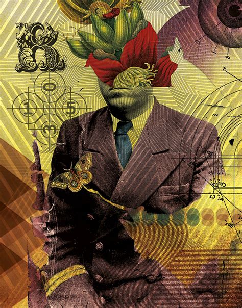 Bizarre collage art inspired by surrealism, the pop art movement and ...