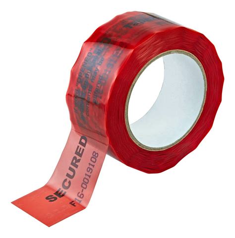 Tamper Evident Security Tape | American Casting & Mfg.