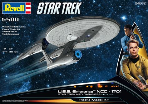 The Trek Collective: New images of Revell's nuTrek USS Enterprise model kit