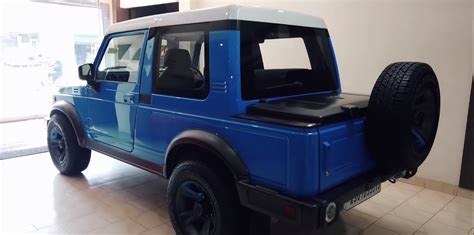 This Modified Maruti Suzuki Gypsy Gets A Neo-Retro Makeover