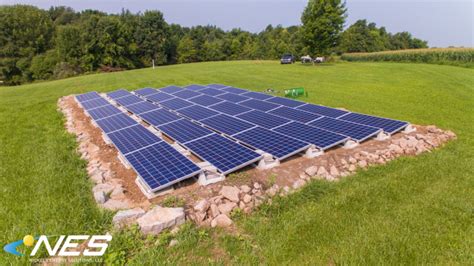 Ballasted Ground Mount Solar Panels | Nickels Energy Solutions