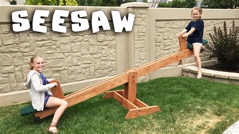 Make Your Own SeeSaw! - YouTube