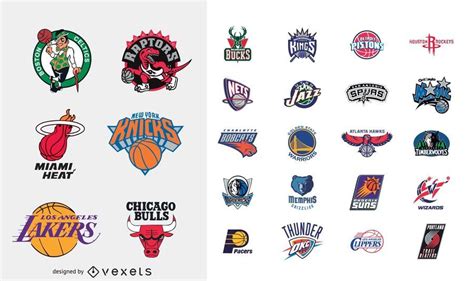 Nba Team Logos - Vector Download