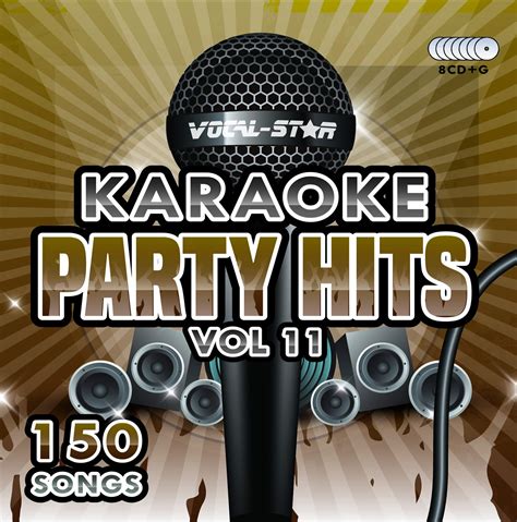 Buy Karaoke CD Disc Set With Words Party Hits Vol 11 -150 Songs on 8 ...