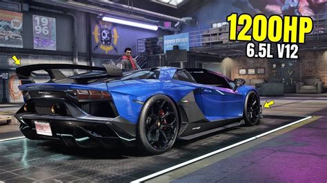 Need for Speed Heat Gameplay - 1200HP LAMBORGHINI AVENTADOR SVJ ...