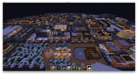 Snowy town South Park Minecraft Map