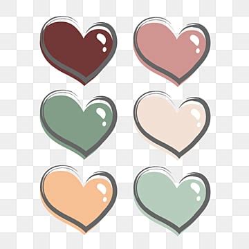 Pastel Heart PNG Transparent Images Free Download | Vector Files | Pngtree