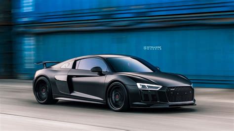 R8 V10 Plus in Satin Black is Everything We Want | Audiworld