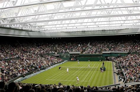 Wimbledon Retractable Roof - Centre Court, London Tennis - e-architect