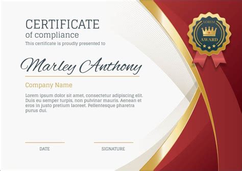 Top Powerpoint Award Certificate Template | Blank certificate template ...